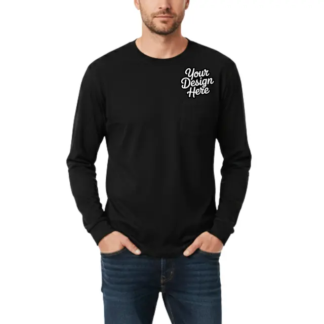 CornerStone® Workwear Pro Long Sleeve Pocket Tee view 5