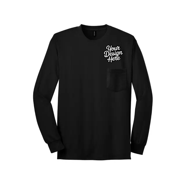 CornerStone® Workwear Pro Long Sleeve Pocket Tee view 2