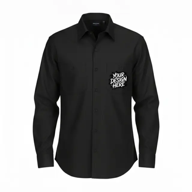 Red Kap® Long Sleeve Industrial Work Shirt view 2