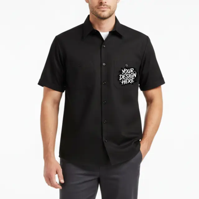 Red Kap® Short Sleeve Industrial Work Shirt view 5