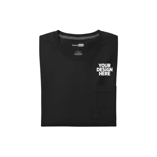 CornerStone® Tall Workwear Pro Short Sleeve Pocket Tee view 3
