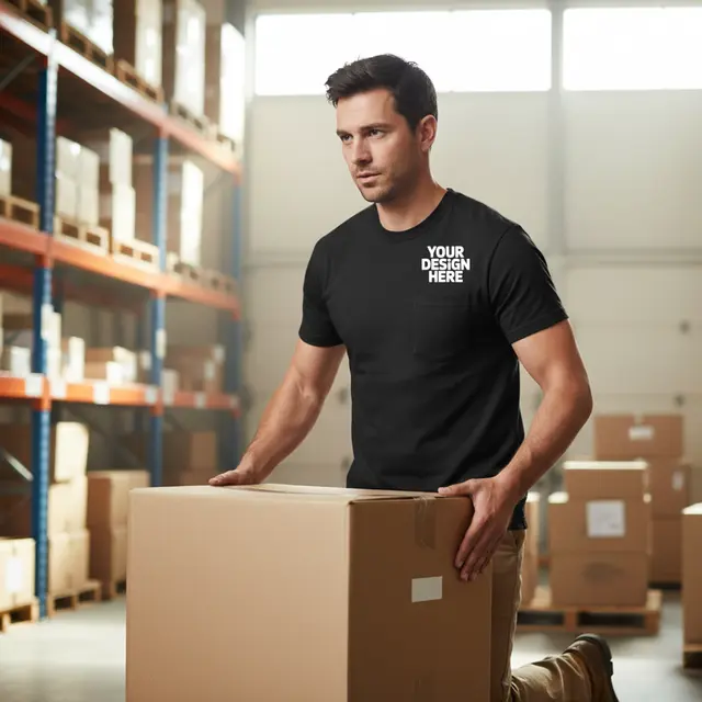 CornerStone® Tall Workwear Pro Short Sleeve Pocket Tee view 4