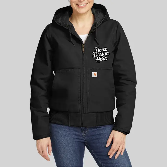 Carhartt® Women’s Washed Duck Active Jac view 1