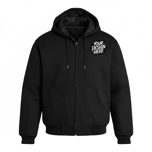 CornerStone® Tall Duck Cloth Hooded Work Jacket view 2