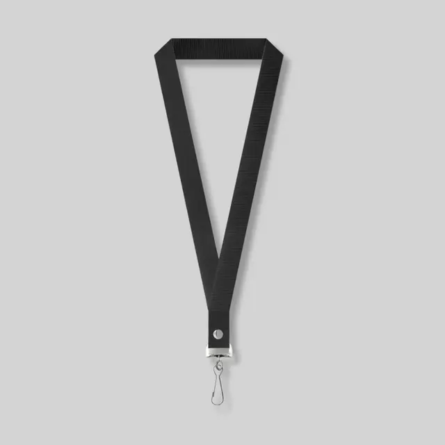 Blank Polyester Lanyard with Silver Hook – Pack of 50 view 1