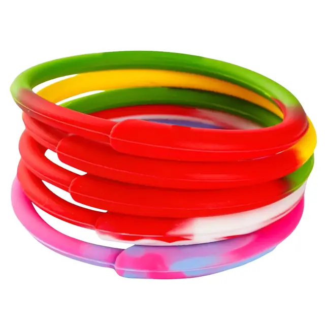 Custom Irregular Shape Silicone Wristbands view 6