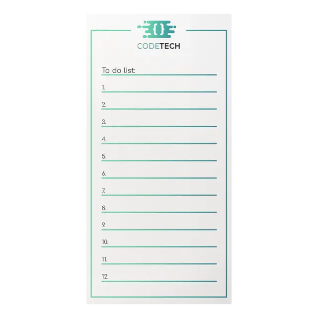 Magnetic Note Pad view 3