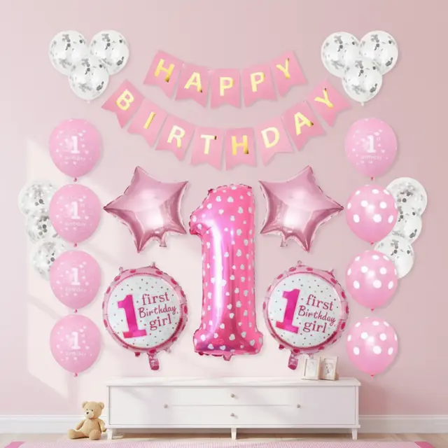 1st Birthday Kit (Girl) view 3