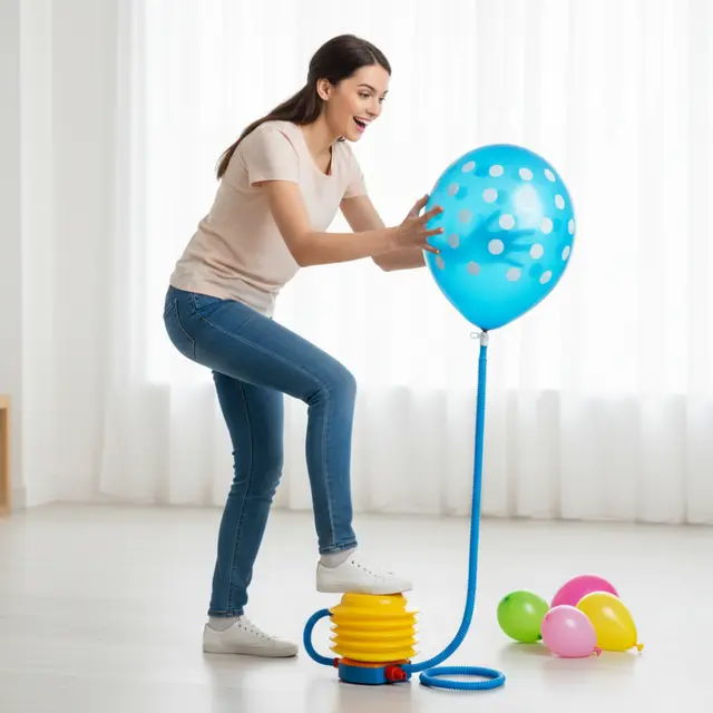 Balloon Foot Pump view 2