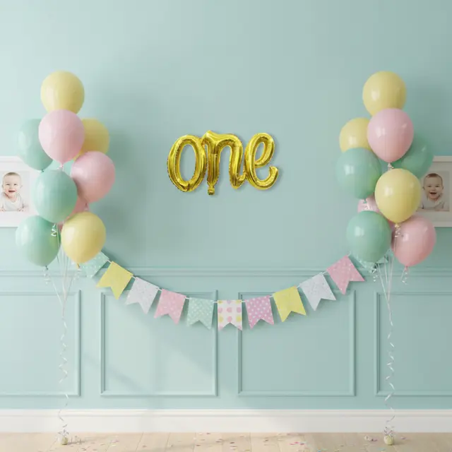 1st Birthday Balloon view 4