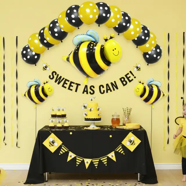 Bee Theme Birthday Kit view 3
