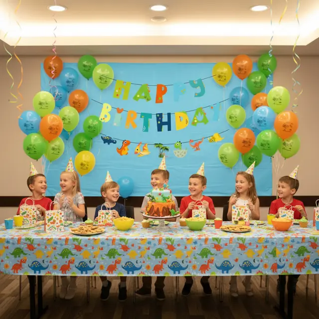 Dinosaur Theme Birthday Kit view 2