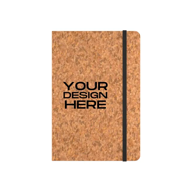 Coastal Cork & Linen Beau Notebook view 5
