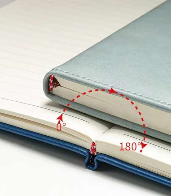Leather Notebook with Pen view 8