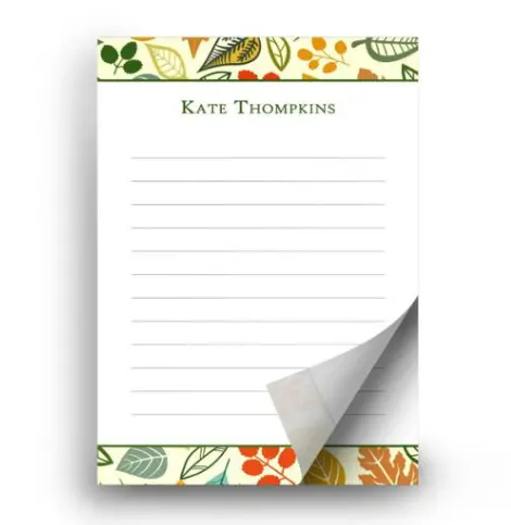 Notepads view 2