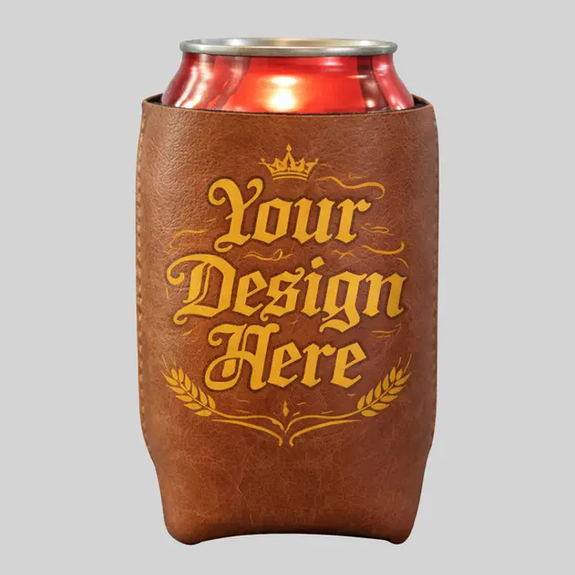 Premium PU Coated Neoprene Can Cooler view 1