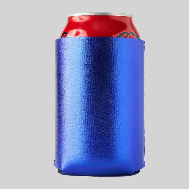 Blank Metallic Can Coolers view 1