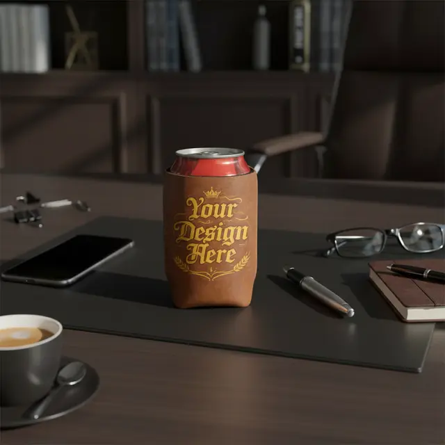 Premium PU Coated Neoprene Can Cooler view 4