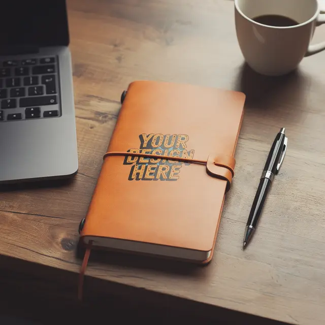 Big Milton Leather Journal Notebook Set view 3