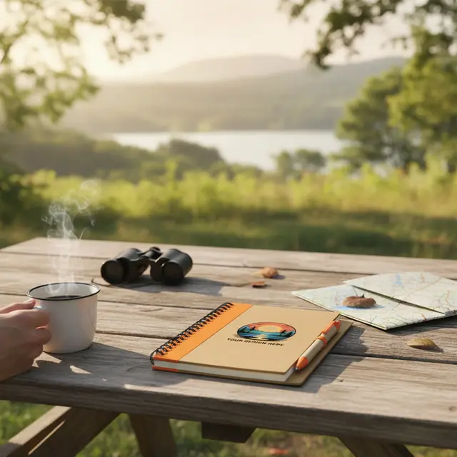 Promo Eco-Inspired Spiral Notebook & Pen view 5