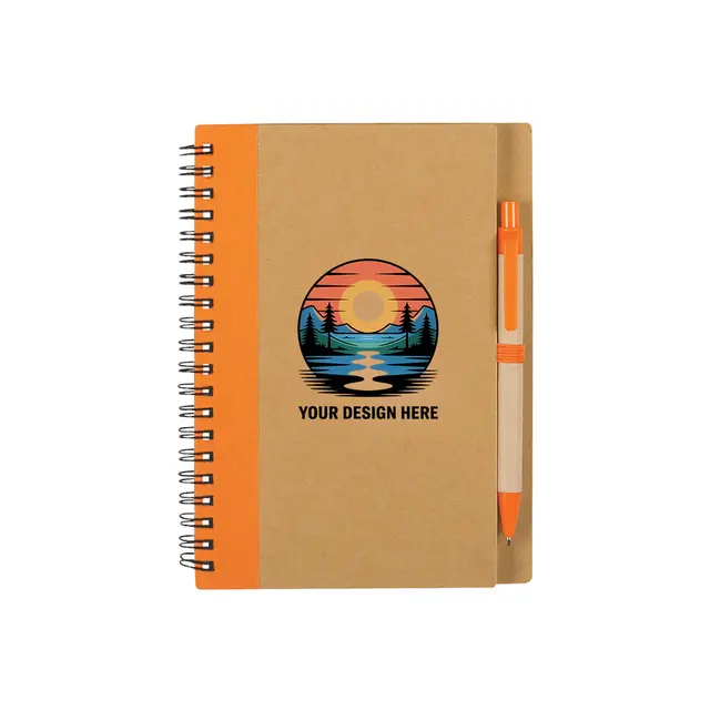 Promo Eco-Inspired Spiral Notebook & Pen view 7