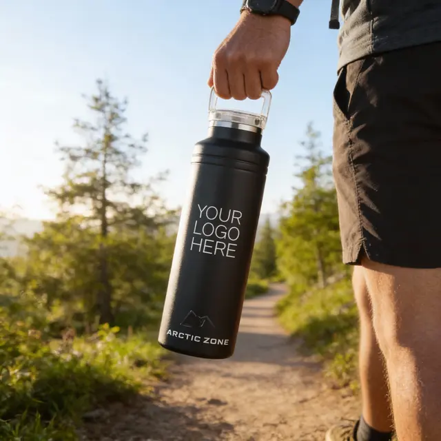 20 oz Arctic Zone® Titan Thermal HP® Copper Bottle view 3