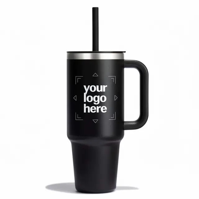 40 oz Hydro Flask® All Around™ Travel Tumbler with Handle and Straw view 6