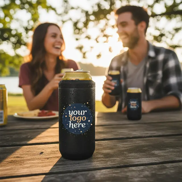 12 oz CamelBak Slim Can cooler view 4