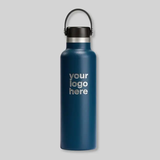 21 oz Hydro Flask Standard Mouth Water Bottle with Flex Cap view 1