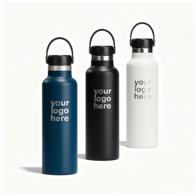 21 oz Hydro Flask Standard Mouth Water Bottle with Flex Cap view 2