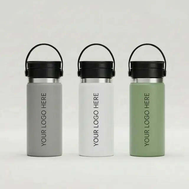 16 oz Hydro Flask® Wide Mouth Bottle with Flex Sip Lid™ view 3