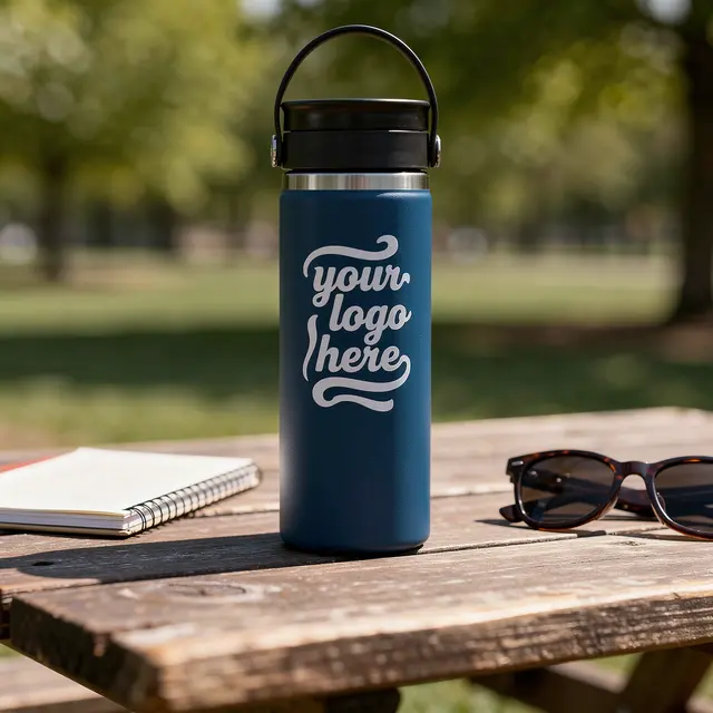 20 oz Hydro Flask® Wide Mouth Bottle with Flex Sip Lid view 3