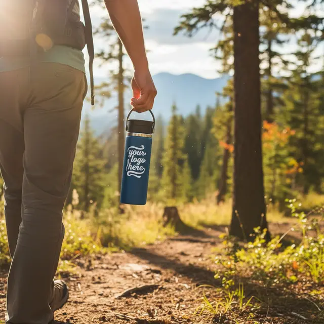20 oz Hydro Flask® Wide Mouth Bottle with Flex Sip Lid view 4