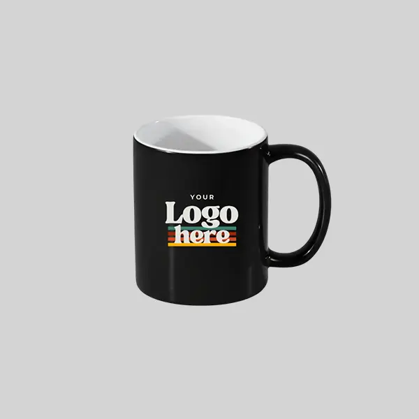 12 oz Heat-Activated Ceramic Photo Mug view 1