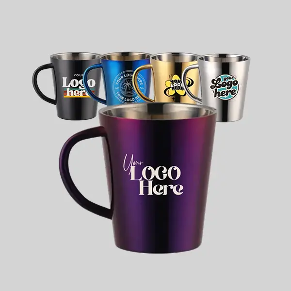12 oz Stainless Steel Mug view 1