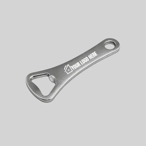 Silver Bottle Opener view 1