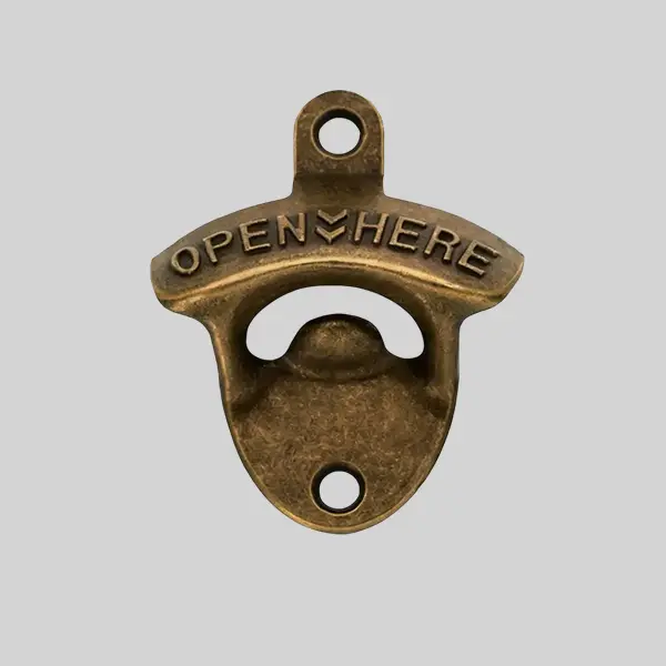 Brass Bottle Opener view 1