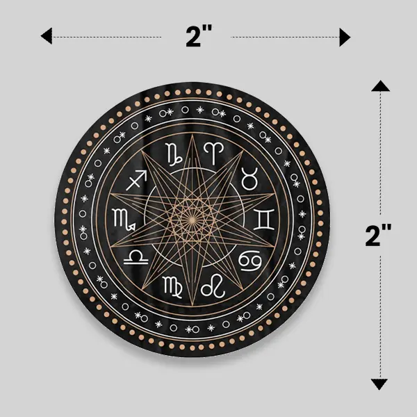 2" x 2" Temporary Tattoos view 1