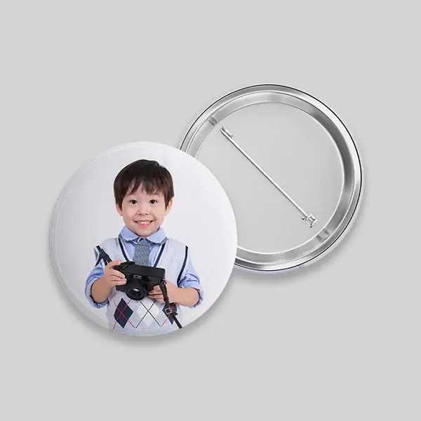 Personalized Photo Buttons view 1