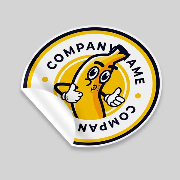 Custom Round Stickers view 1