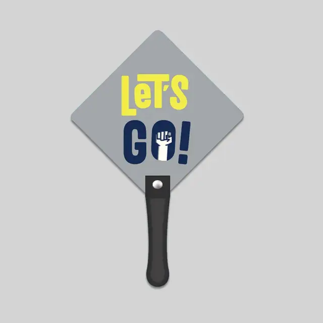 Diamond Hand Fan view 1