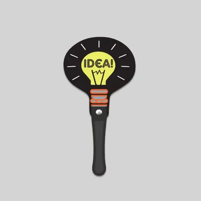 Light Bulb Hand Fan view 1