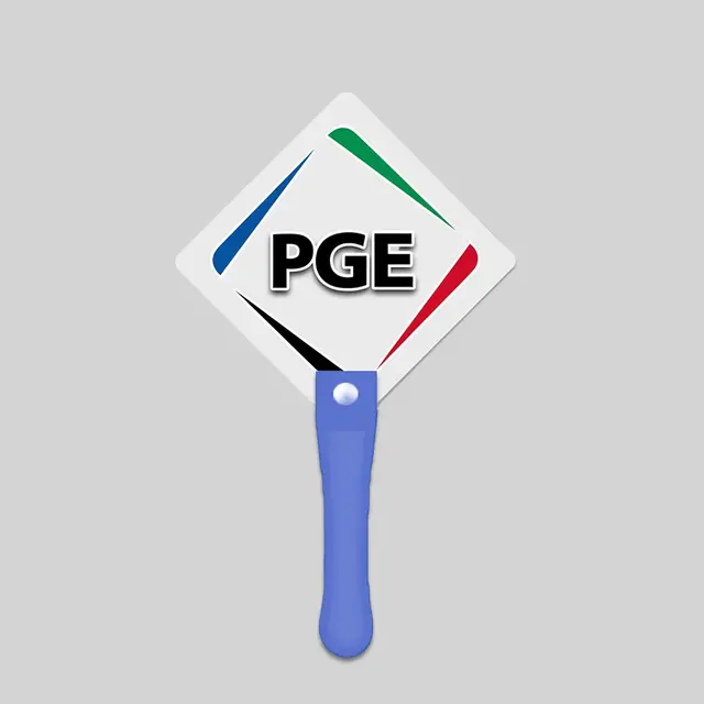Custom Full Color Hand Fan view 1