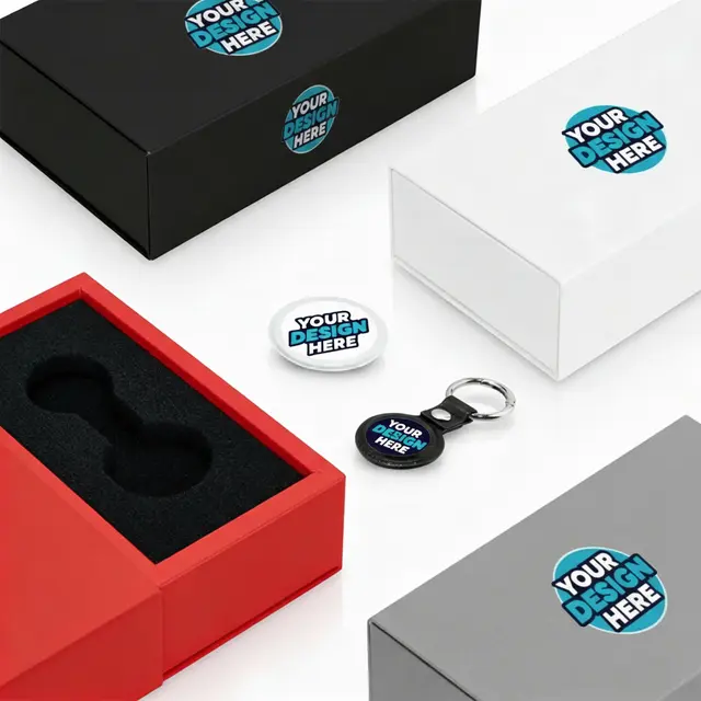 AirTag & Key Tag Customizable Gift Box Premium Set view 2
