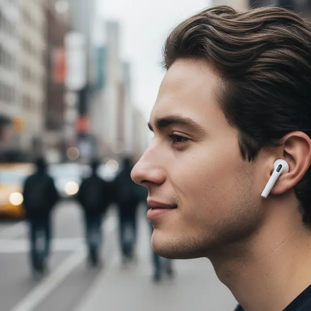 AirPods 4 with Active Noise Cancellation view 2