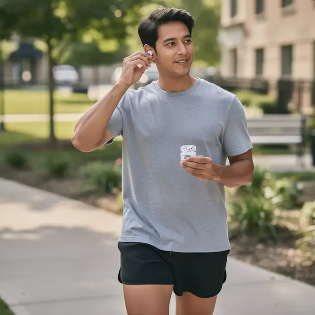AirPods 4 with Active Noise Cancellation view 5