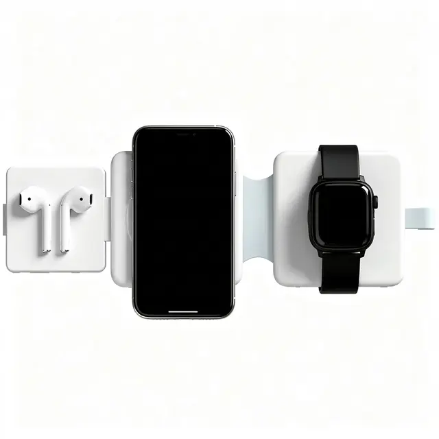 Cypress 3 in 1 MagSafe Foldable Wireless Charger view 2
