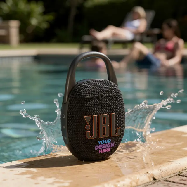 Custom JBL Clip 5 Portable Waterproof Bluetooth Speaker view 4