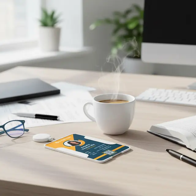Custom Corporate ID Name Badges view 3