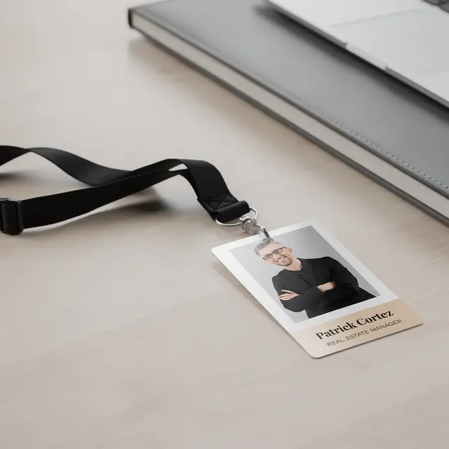 Custom Photo ID Name Badges view 3